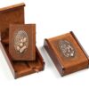 Rubaiyat of Omar Khayyam Book with Natural Leather
