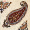 Persian Tablecloth: Isfahan's Traditional Kalamkari Block Print Paisley
