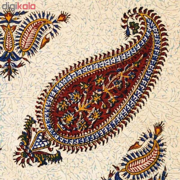 Block Printed (Kalamkari) Tablecloth, Model Pateh G244