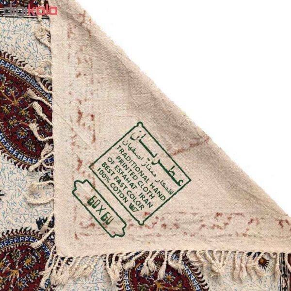 Block Printed (Kalamkari) Tablecloth, Model Pateh G244