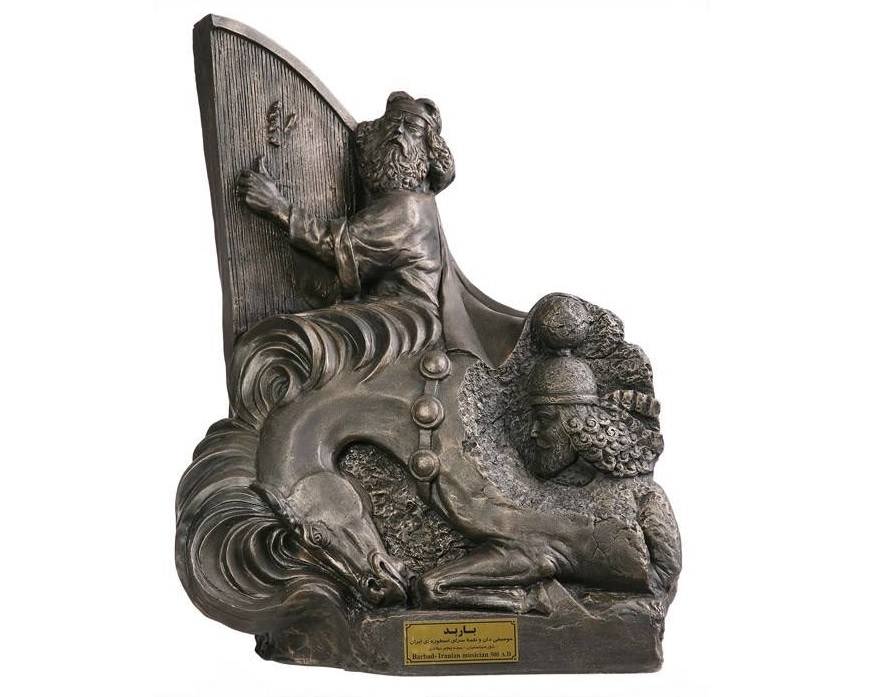Barbad Sculpture Persian Musician