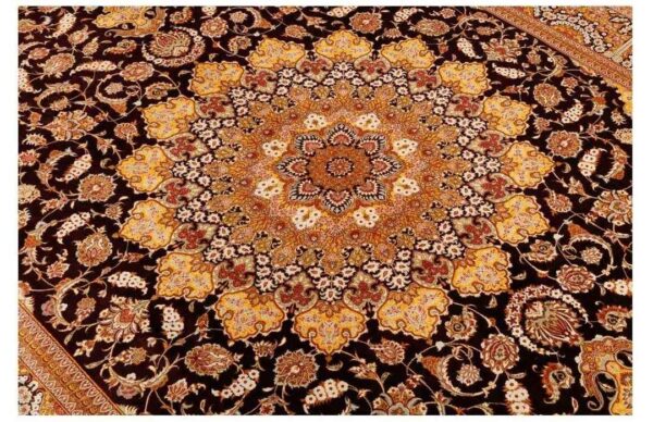 Handmade Persian Silk Carpet 30007