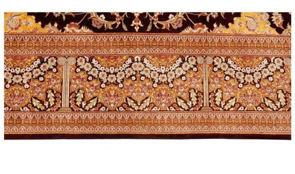 Handmade Persian Silk Carpet 30007
