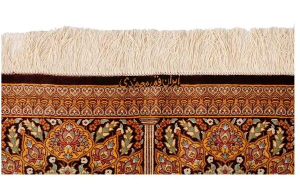 Handmade Persian Silk Carpet 30007