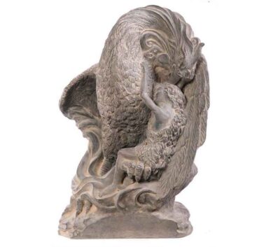 Simurgh & Zal Sculpture Iranian Mythologies