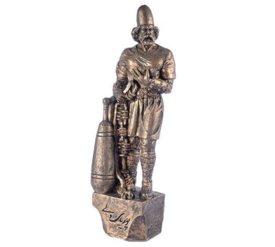 Pourya-ye Vali Sculpture Iranian Wrestling Champion