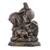 Rustam & Esfandiar Sculpture Legendary Heroes