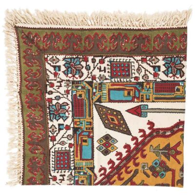 Persian Tablecloth: Isfahan’s Traditional Kalamkari Block Print Symbols
