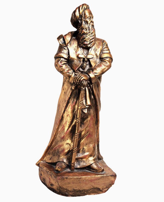 Rudaki Sculpture Persian Poet