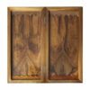 Wood Carved Backgammon Board Handcrafted with Persian Heritage Khayyam