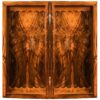 Wood Carved Backgammon Board Luxury & Handcrafted Indian and Eagle