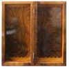 Wood Carved Backgammon Board Handcrafted with Persian Heritage Dervish