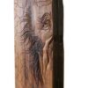 Wood Carved Backgammon Board Handcrafted with Persian Heritage Dervish