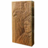 Wood Carved Backgammon Board Luxury & Handcrafted Indian and Eagle