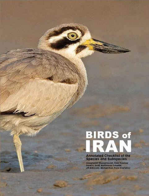 Birds of Iran – An annotated checklist of the species and subspecies