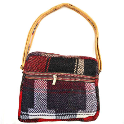 Kilim Crossbody Bag – Traditional Persian Jajim Red