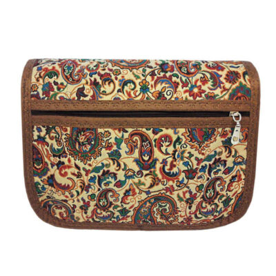 Persian-Inspired Termeh Crossbody Shoulder Bag