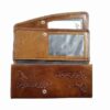 Persian Leather Long Wallet with Farsi Poem