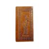 Persian Leather Long Wallet for Men with Achaemenid Design