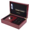 Europen Khayyam Gold Coated Rollerball Pen & Fountain Pen Gift Set