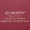 Europen Khayyam Gold Coated Rollerball Pen & Fountain Pen Gift Set