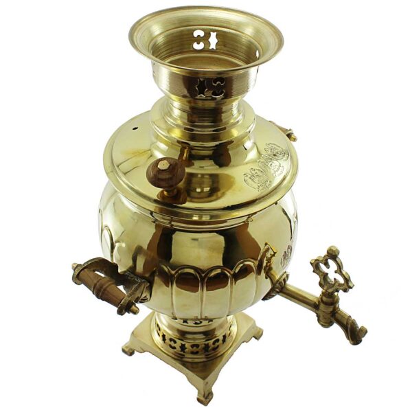 3 Liter Persian Coal Brass Samovar