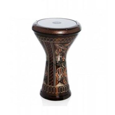 Vatan 110 Siyah Erzincan İşlemeli Alüminyum Darbuka (13cm) Fiyatı