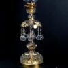 Persian Crystal Luster Lamp Traditional Laleh Shaped