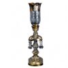 Persian Crystal Luster Lamp Traditional Laleh Shaped