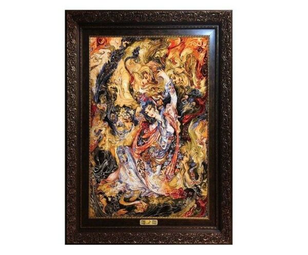 Miniatur Persian Carpet Tableau Rug TABLO FARSH