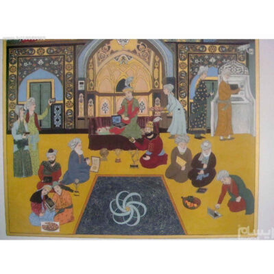 Original Persian Art Painting: Gouache and Watercolor – Mongolian Style New Course