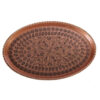 Persian Copper Serving Tray Traditionally Hammered ZH17