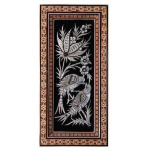 Vintage Persian Copper Wall Art - Ghalamzani