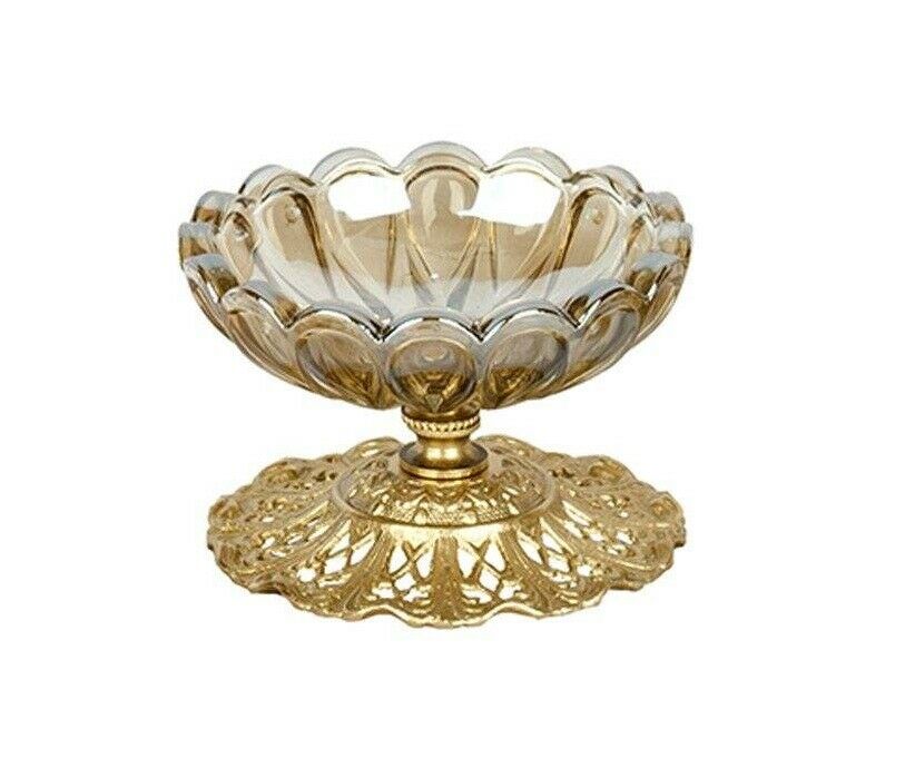 Elegant Crystal Haft-sin Set for Nowruz Persian New Year Noor