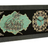 Traditional Islamic Wall Clock with Wood Inlaid Ayatolkorsi Verse