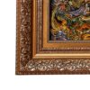 Hand-Knotted Persian Wall Hanging Rug from Tabriz Depicting Booyeh Bahar Miniature