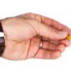 Mezrab Pick for Persian Tar Yellow Agate