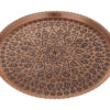 Persian Copper Serving Tray Traditionally Hammered 040