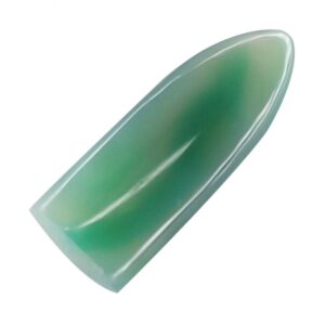 Mezrab Pick for Persian Tar Green Agate (Aghigh Sabz)