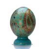 Persian Decorative Hand Painted Ostrich Egg Shell - Paradise