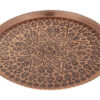Persian Copper Serving Tray Traditionally Hammered 040