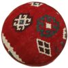 Authentic Ottoman Kilim Pouf with the Origin Iran Handcrafted H107
