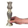 Engraved Iranian Brass Candle Holder