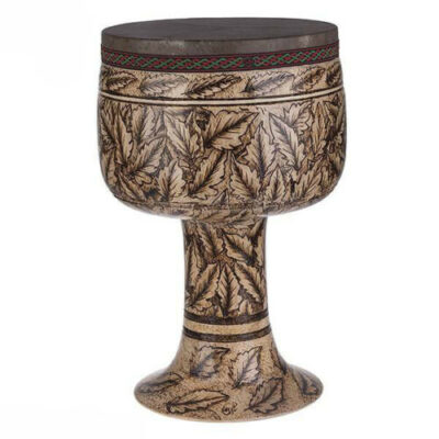 Persian Tombak Drum – Helmi Size 28, Leaves Model