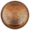 Persian Copper Serving Tray Traditionally Hammered 56 cm