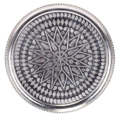 Persian Copper Serving Tray Traditionally Hammered 960