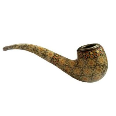 KhatamKari Persian Marquetry Tobacco Smoking Pipe