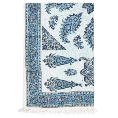 Persian Tablecloth: Isfahan’s Traditional Kalamkari Block Print Atrian