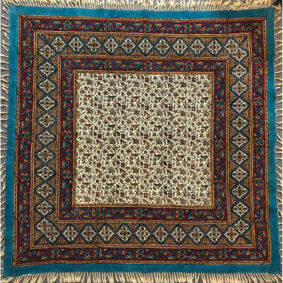 Iranian Tablecloth: Isfahan’s Traditional Kalamkari Block Print