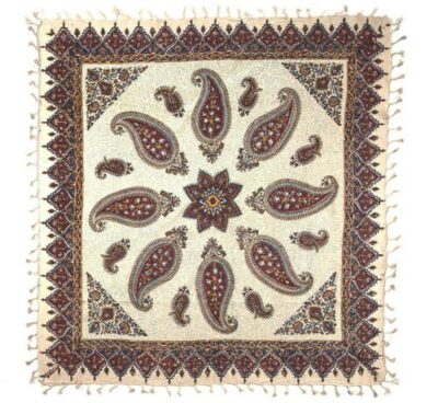 Iranian Tablecloth: Isfahan’s Traditional Kalamkari Block Print 31